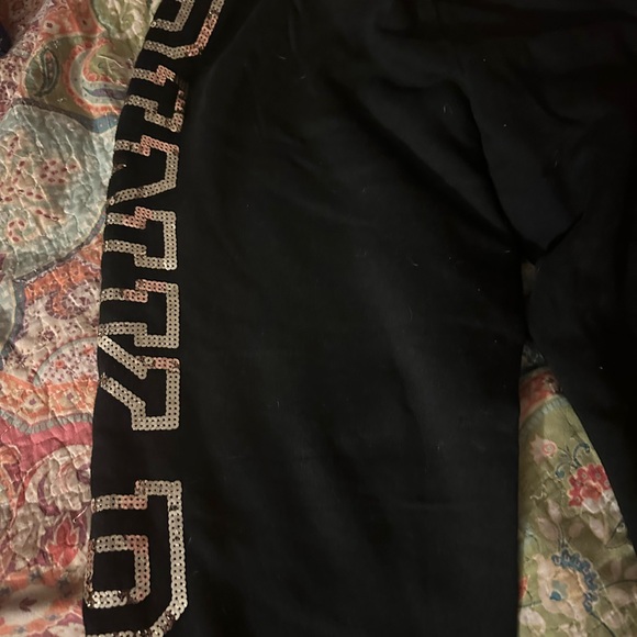 Pink brand sweats glitter name on side - Picture 4 of 11